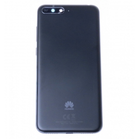 Huawei Y6 2018 Rückseite Akkudeckel (Schwarz) (gebraucht grade C, original)