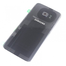 Samsung G935F Galaxy S7 Edge Rückseite Akkudeckel (Schwarz) (gebraucht grade A, original)