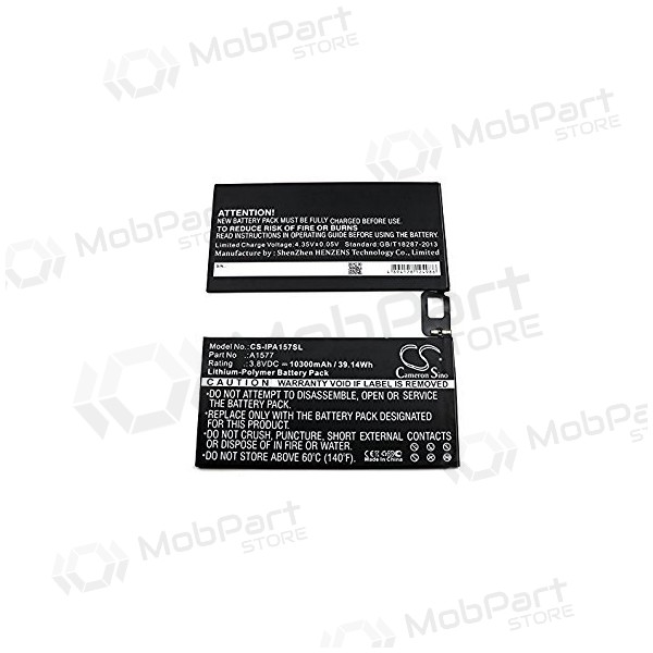 Apple iPad A1577 Pro 12.9 / iPad A1584 Pro 12.9 / A1652 iPad Pro 12.9 Batterie, akumuliatorius (10307mAh) Apple iPad A1577 Pro 12.9 / iPad A1584 Pro 12.9 / A1652 iPad Pro 12.9 Batterie, akumuliatorius (10307mAh)