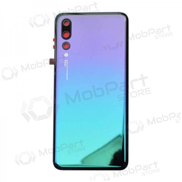 Huawei P20 Pro Rückseite Akkudeckel  (Twilight) (gebraucht grade C, original)
