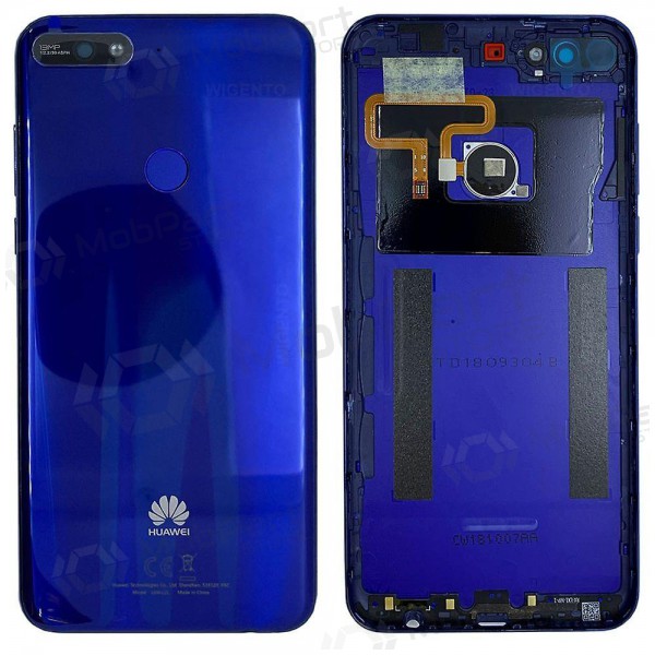 Huawei Y7 2018 Rückseite Akkudeckel (Blau) (gebraucht grade B, original) Huawei Y7 2018 Rückseite Akkudeckel (Blau) (gebraucht grade B, original)