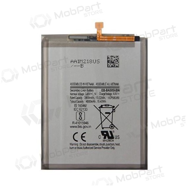 Samsung Galaxy A20 Batterie, akumuliatorius (EB-BA205ABN) Samsung Galaxy A20 Batterie, akumuliatorius (EB-BA205ABN)