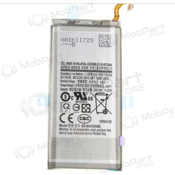 Samsung Galaxy A8 (2018) Batterie, akumuliatorius (EB-BA530ABE) Samsung Galaxy A8 (2018) Batterie, akumuliatorius (EB-BA530ABE)