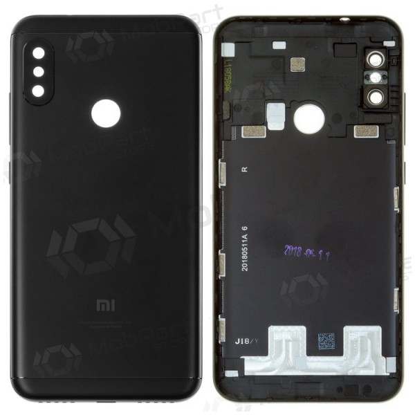 Xiaomi Mi A2 Lite / Redmi 6 Pro Rückseite Akkudeckel (Schwarz)