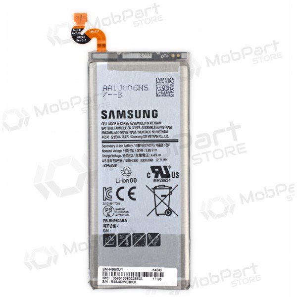Samsung Galaxy Note 8 Batterie, akumuliatorius (original)