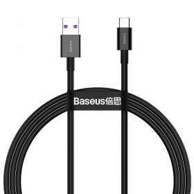 USB Kabel Baseus Superior iš USB į Type-C 66W 2.0m Schwarz CATYS-A01