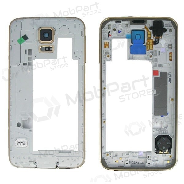 Samsung G900F Galaxy S5 Handy-Rahmen (Golden )