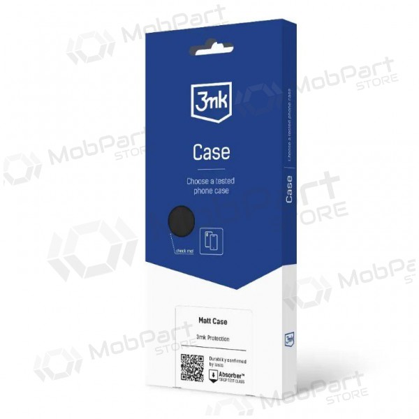 Apple iPhone 15 Plus hülle - 3MK Matt Case (schwarz)