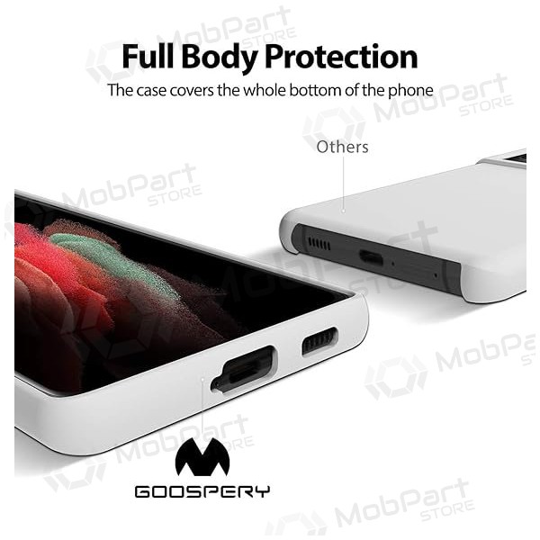 Handyhülle Mercury Silicone Case Samsung A366 A36 5G Steinfarbe