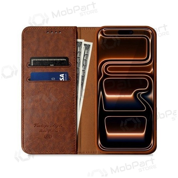 Handyhülle HDD Clasp Wallet Case Samsung A135 A13 4G Rot