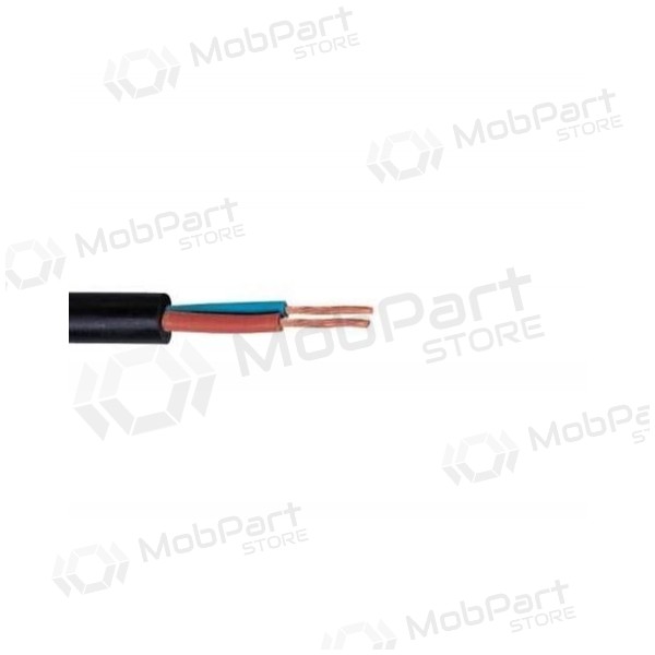 Flexibles kabel elpar H05RR-F 2x1.5 mm² kupfer gummi 300/500 V