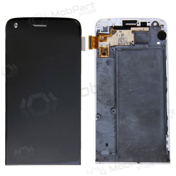 LG H850 G5 Display (mit Rahmen) (Schwarz) (service pack) (original)