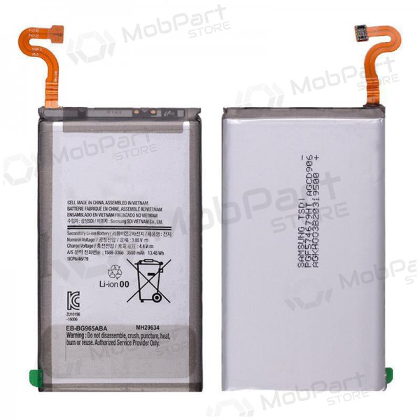 Samsung Galaxy S9+ Batterie, akumuliatorius (EB-BG965ABE) Samsung Galaxy S9+ Batterie, akumuliatorius (EB-BG965ABE)