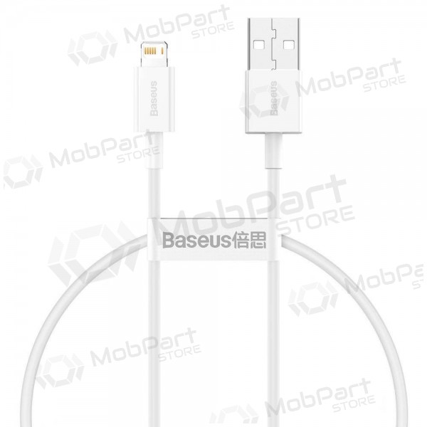 USB Kabel Baseus Superior Lightning 2.4A 0.25m (Weiß) CALYS-02