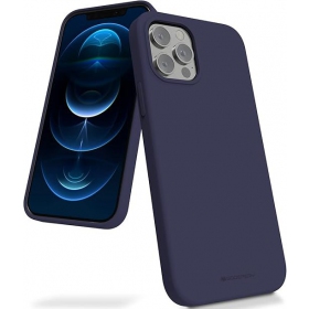 Handyhülle Mercury Silicone Case Apple iPhone 16e Schwarz