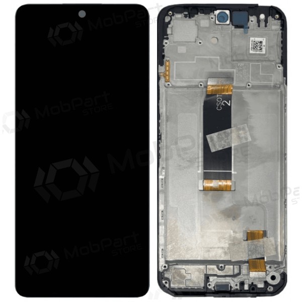 Xiaomi Redmi 13 4G, 5G, Poco M6 4G Display (Schwarz) (mit Rahmen) (original)