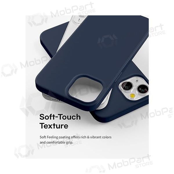 Apple iPhone 14 hülle - Mercury Soft Feeling (dunkelblau)
