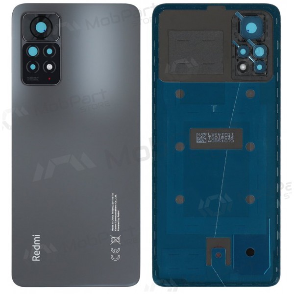 Xiaomi Redmi Note 11 Pro Rückseite Akkudeckel (Grau) (original) (service pack)