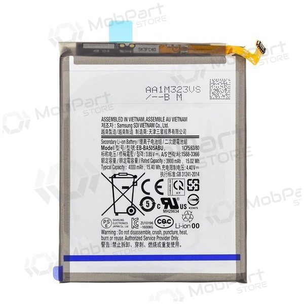Samsung Galaxy A30, A50 Batterie, akumuliatorius (EB-BA505ABU) Samsung Galaxy A30, A50 Batterie, akumuliatorius (EB-BA505ABU)