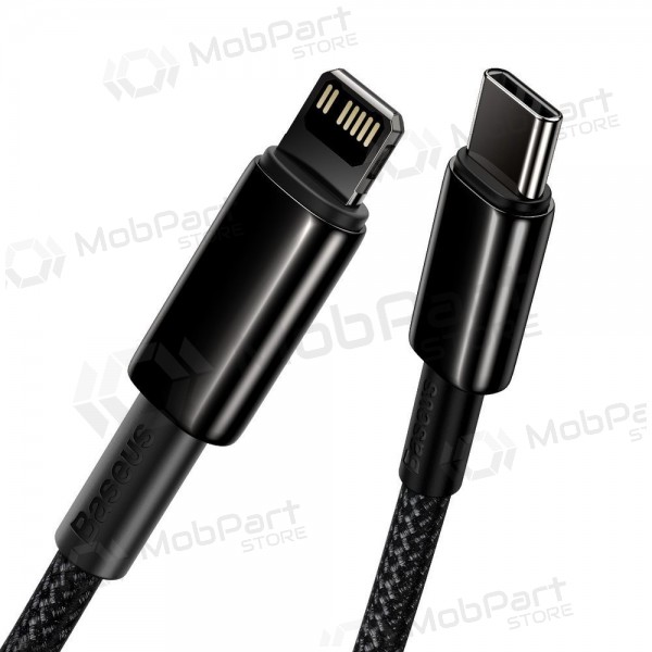 Lightning-kabel Baseus Tungsten CATLWJ-01 USB-C zu Lightning 1 m PD 20 W schwarz