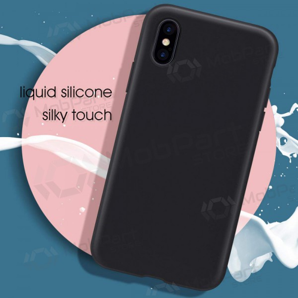 Apple iPhone 12 Pro Max hülle - Liquid Silicone - 1.5mm (schwarz)