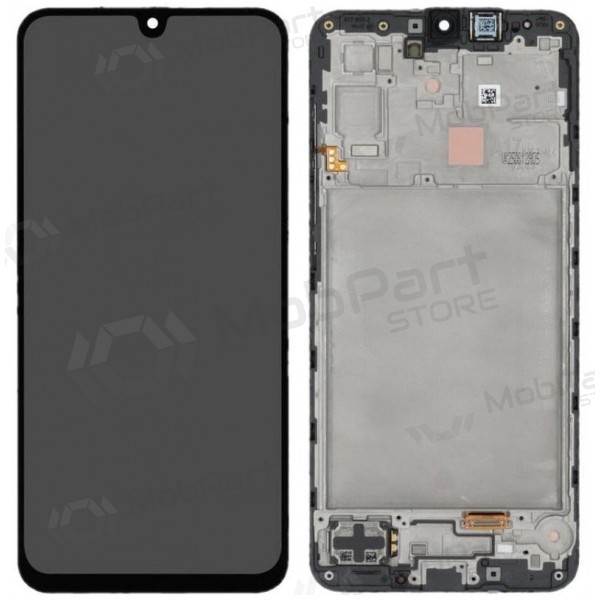 Samsung Galaxy A17 4G bildschirm (schwarz) (mit rahmen) (original)