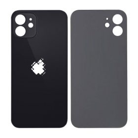 Apple iPhone 12 rückseitige abdeckung (schwarz)