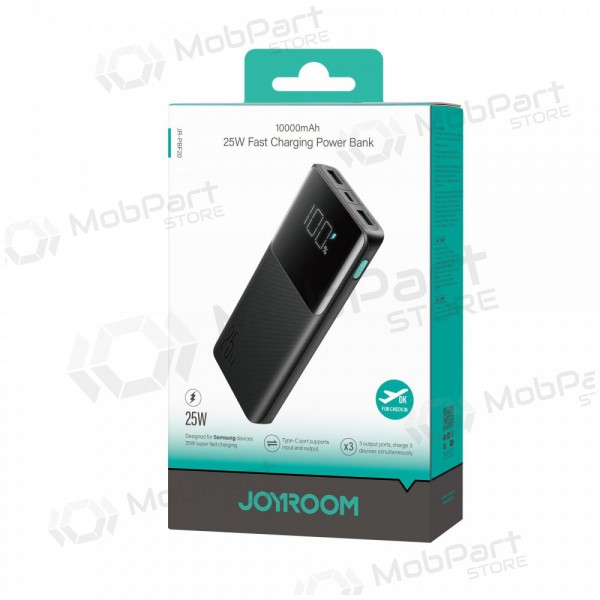 externe Batterie Power Bank Joyroom JR-PBF20 22.5W 10000mAh Schwarz