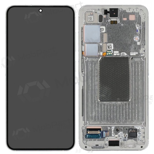 Samsung Galaxy S24 Display (Grau) (mit Rahmen) (original) Samsung Galaxy S24 Display (Grau) (mit Rahmen) (original)