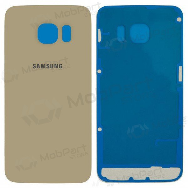 Samsung G925F Galaxy S6 Edge Rückseite Akkudeckel (Golden ) (gebraucht grade A, original)