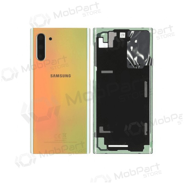 Samsung N970F Galaxy Note 10 Rückseite Akkudeckel (Aura Glow) (gebraucht grade A, original)