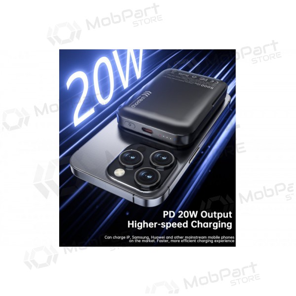 externe Batterie Power Bank Choetech B743 15W Magsafe 10000mAh Schwarz