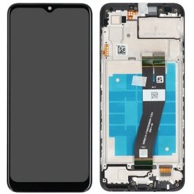 Samsung Galaxy A03 Display (Schwarz) (mit Rahmen) (Premium)