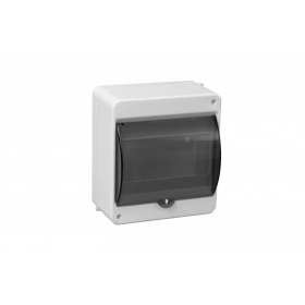 Pawbol 6 mod. virštinkinis skydelis C.2031 (su transparentesom durelėm, su įžeminimo gnybtais, Weiß)