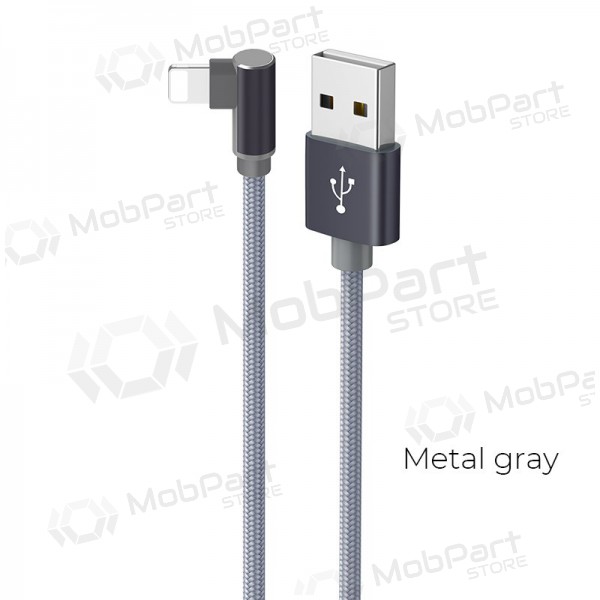 USB Kabel Borofone BX26 Lightning 1.0m (Grau)