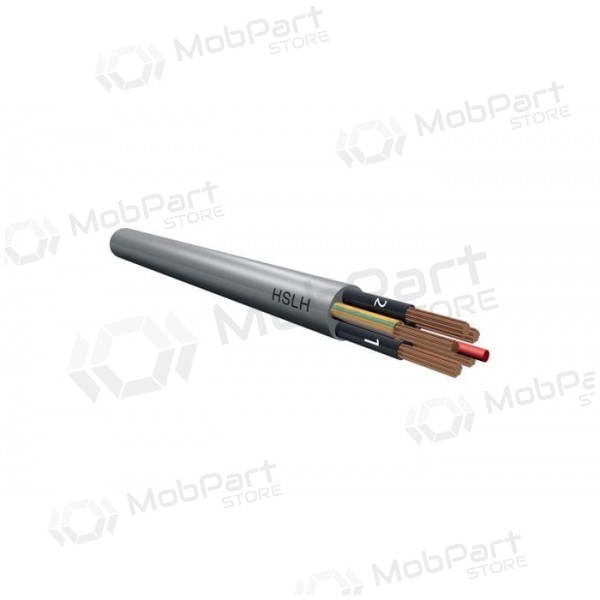 Flexible leitung Elmat HSLH-JZ 4x1.5 mm² kupfer LSZH CPR Cca 300/500 V