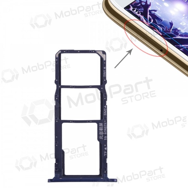 Huawei Y5 2018 SIM-Kartenhalter (Blau) (original)