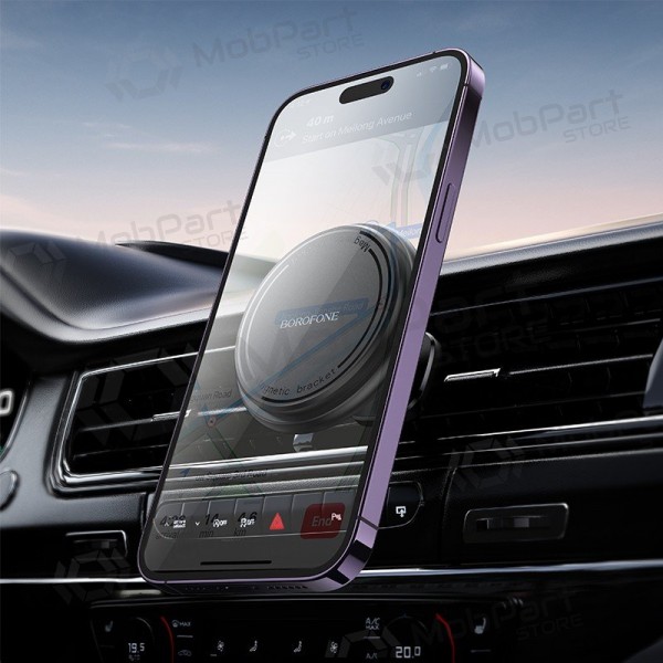 Auto-Telefonhalterung Borofone BH135 in die Lüftungsgitter.
