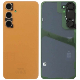 Samsung Galaxy S24+ rückseitige Abdeckung (orange) (original)