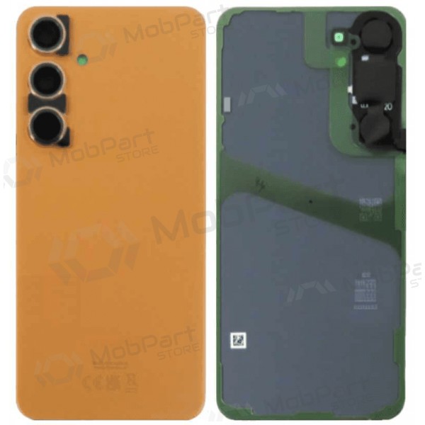 Samsung Galaxy S24+ rückseitige Abdeckung (orange) (original)