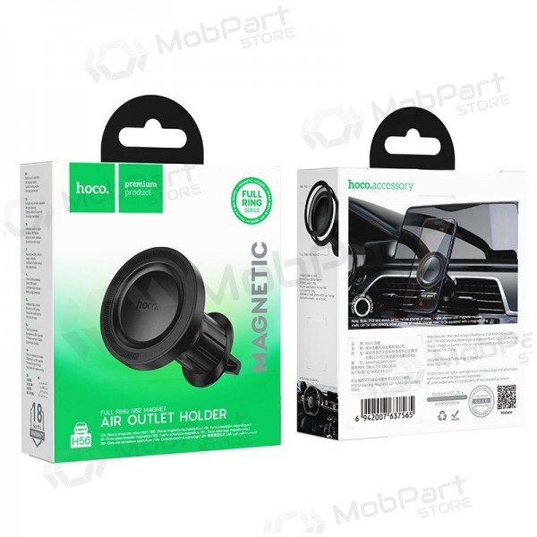 Halterung für Autotelefon Hoco H56 (air vent) Schwarz
