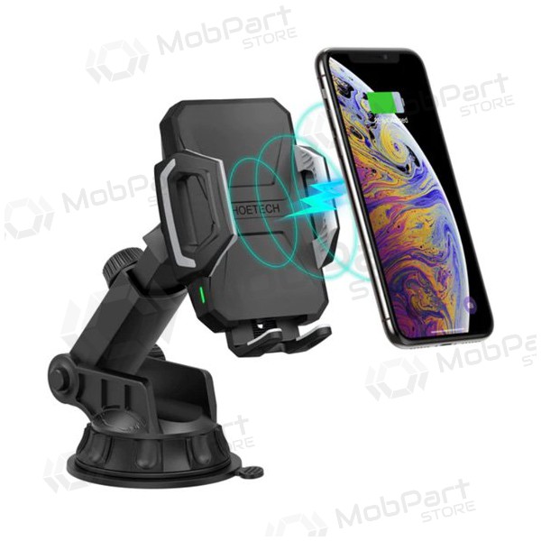 Telefonhalter für das Auto CHOETECH, mit kabelloser Ladefunktion, 15W.