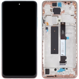 Xiaomi Mi 10T Lite 5G Display (Rosa) (mit Rahmen) (original)