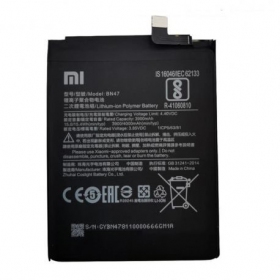 Xiaomi Mi A2 Lite, Redmi 6 Pro Batterie, akumuliatorius (BN47) (original)