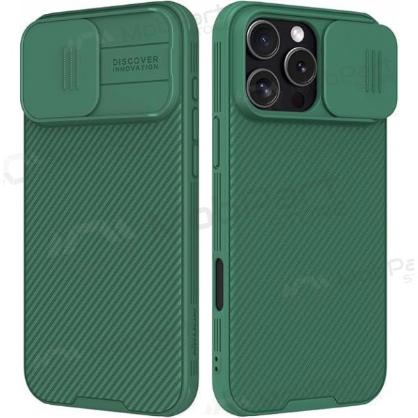 Apple iPhone 15 Plus Handyhülle „Nillkin CamShield Pro“ (Grün)