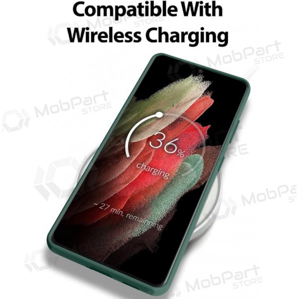 Handyhülle Mercury Silicone Case Samsung A266 A26 5G Dunkelgrün