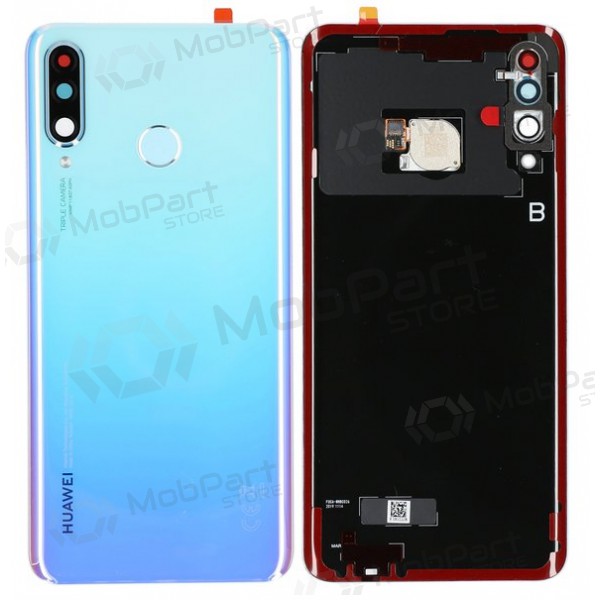 Huawei P30 Lite / P30 Lite New Edition 2020 Rückseite Akkudeckel (Breathing Crystal) (gebraucht grade B, original)