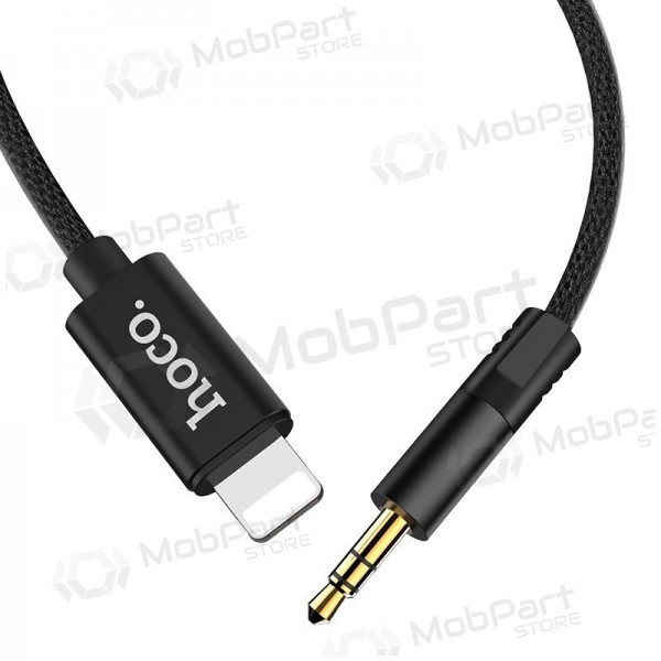 Adapter von Apple -Lightning- auf Audio 3,5mm HOCO UPA13 (schwarz)