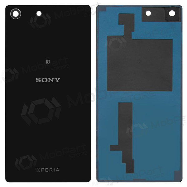 Sony Xperia M5 E5603 / Xperia M5 E5606 / Xperia M5 E5633 Dual Rückseite Akkudeckel (Schwarz)