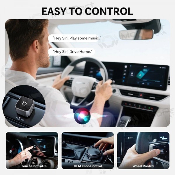 Kabelloser CarPlay / Android Auto Adapter Ottocast Mini Cube CP88-T3 schwarz